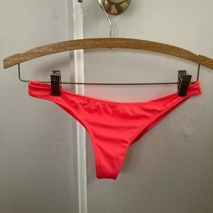 Victoria’s Secret cheeky bottom (coral) Worn once